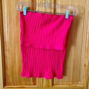 Shein tube top and skirt